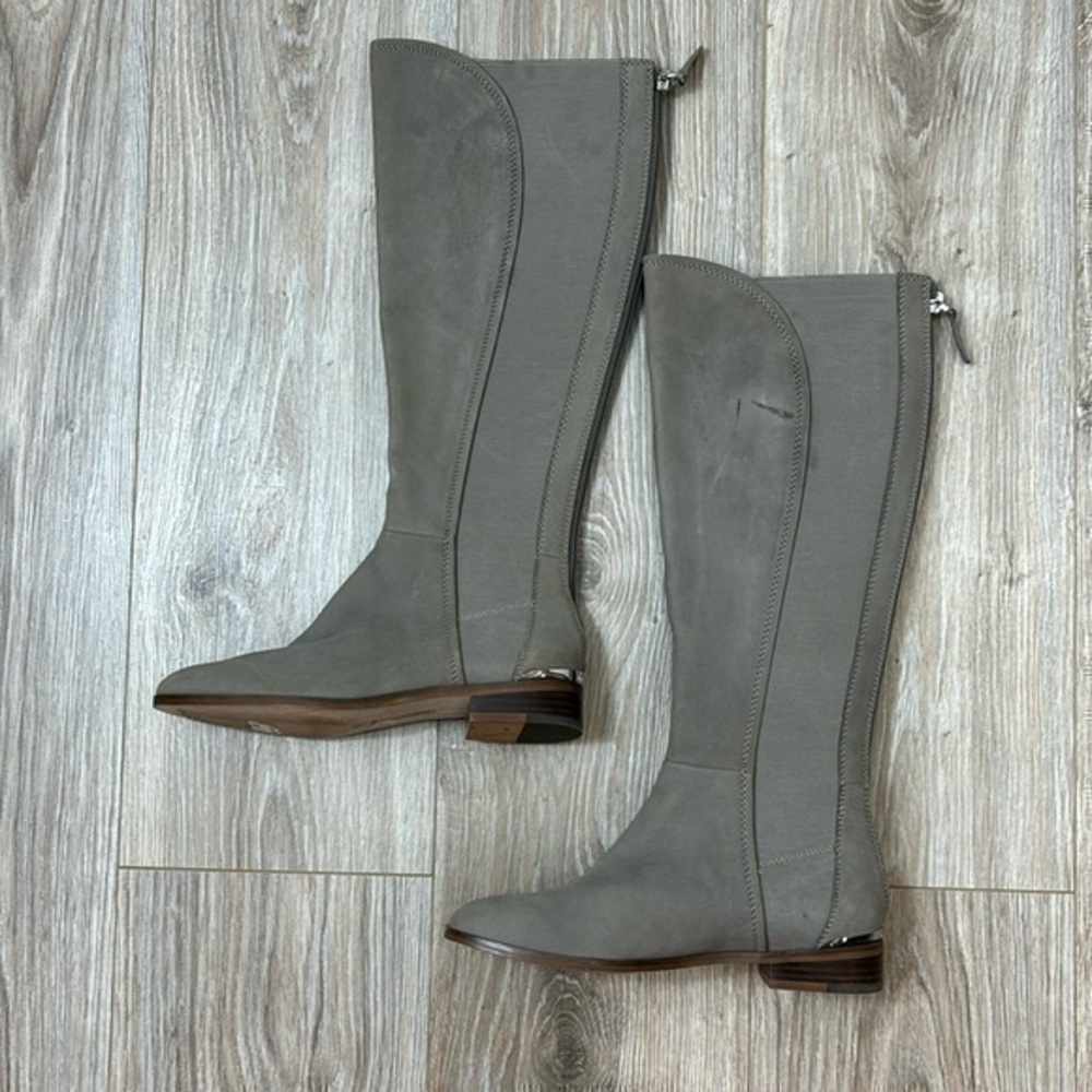 Louis Et Cie Vallery gore contrast size 6 suede gray